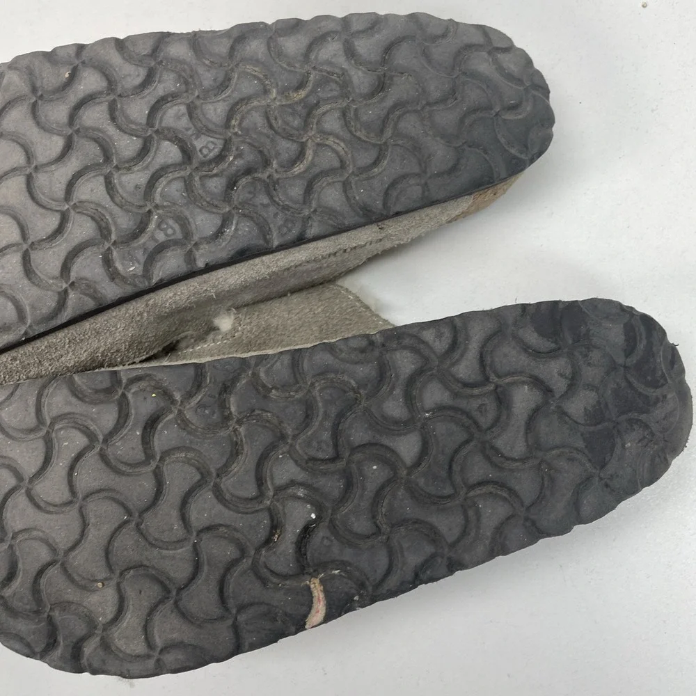 Birkenstock Arizona Shearling Suede Sandals Fuzzy Size‎ 40 9 US